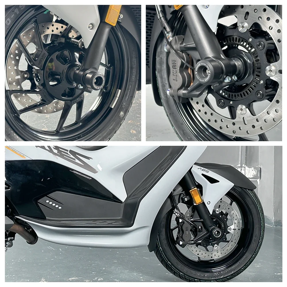 2024 для ZONTES 368E 368M 368D вилка оси колеса ползунки защиты от столкновений детали