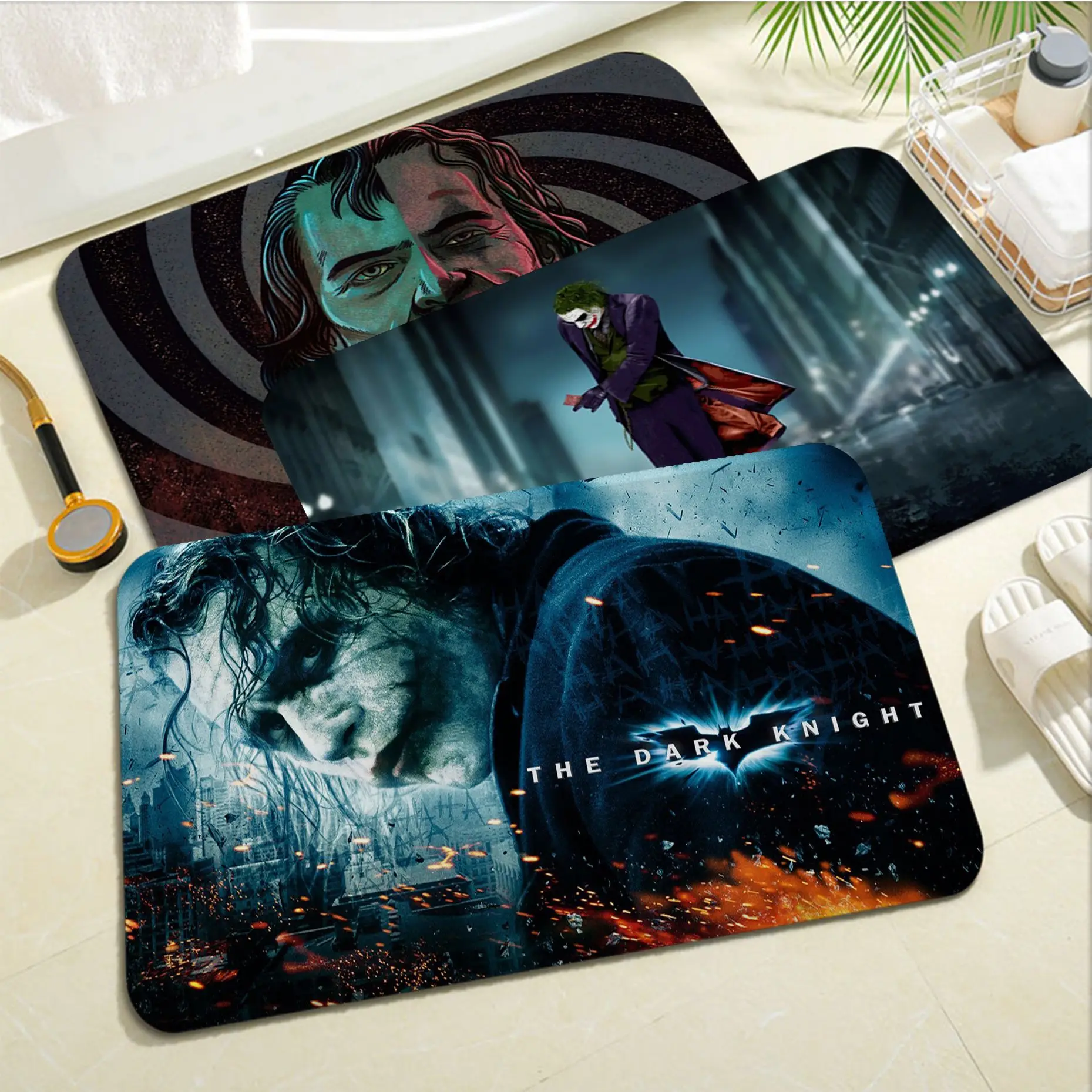 

BANDAI Joker Long Rugs Cheaper Anti-slip Modern Living Room Balcony Printed Bedside Area Rugs