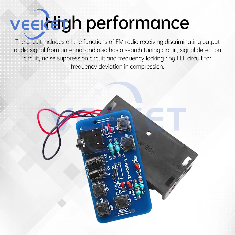 Модуль FM-радио DIY 76-108 МГц