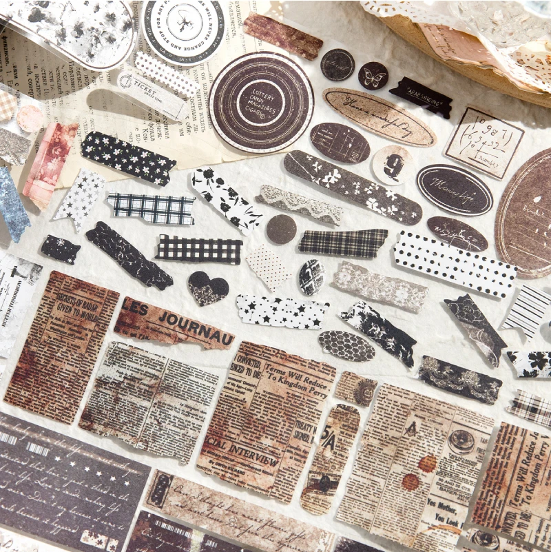 

Ретро декоративный скотч "Narrative Poem", набор из 4 упаковок