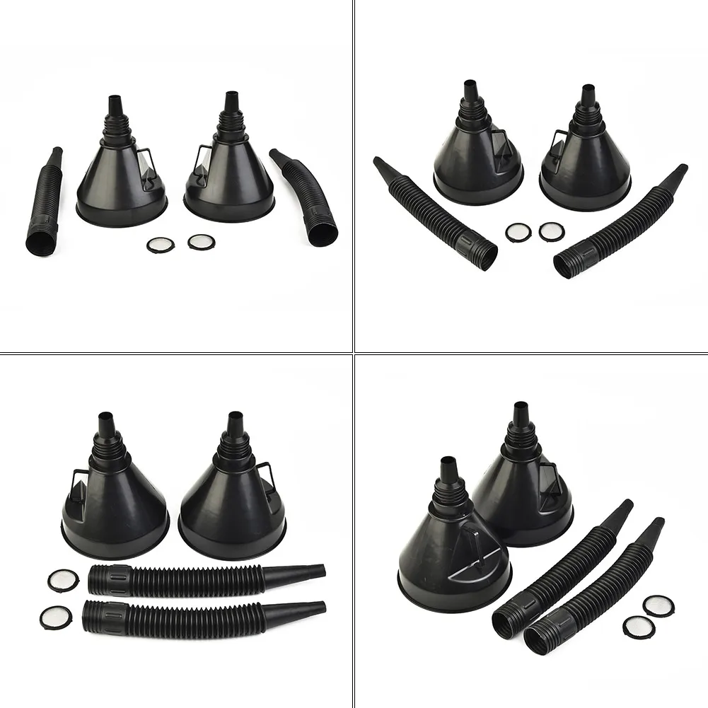 

Filling Funnel Oil Petrol Strain Water Fuel nozzle Motorcycle Plastic Refueling Car Coolant Engine fluids Durable