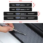 4 шт., автомобильные наклейки из углеродного волокна для Geely Emgrand GS GL EC7 EC8 CK Atlas CK2 CK3 GT GC9 Boyue NL3 X7 EX7 SUV