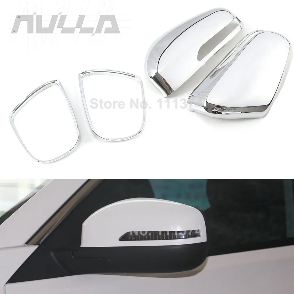 Для Chery Tiggo 7 / 7 Pro 2020 - 2022 искусственная зеркальная крышка Декор дождь непромокаемые лезвия Отделка хромированная внешняя поверхность