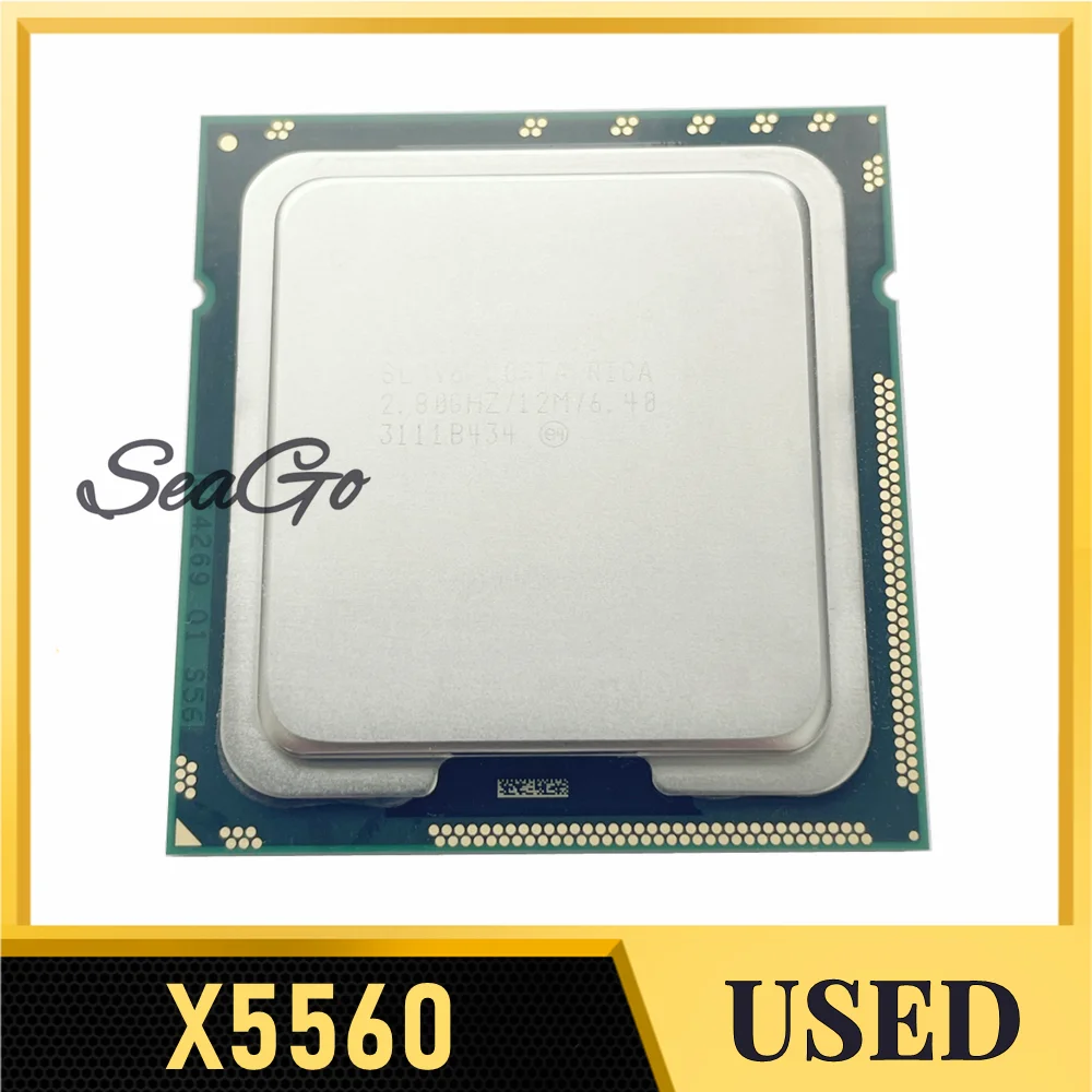 Xeon X5560 2 8 ГГц LGA 1366 SLBF4 4 ядра
