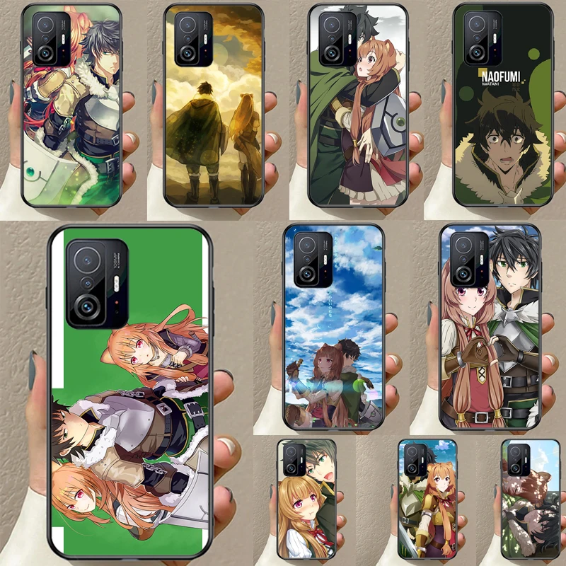 Защитный чехол Naofumi Iwatani Raphtalia Hero Funda для POCO F5 F3 M5s C40 F4 GT X3 X4 X5 Pro, чехол для Xiaomi 12 13 Lite 11T 12T Pro 12X
