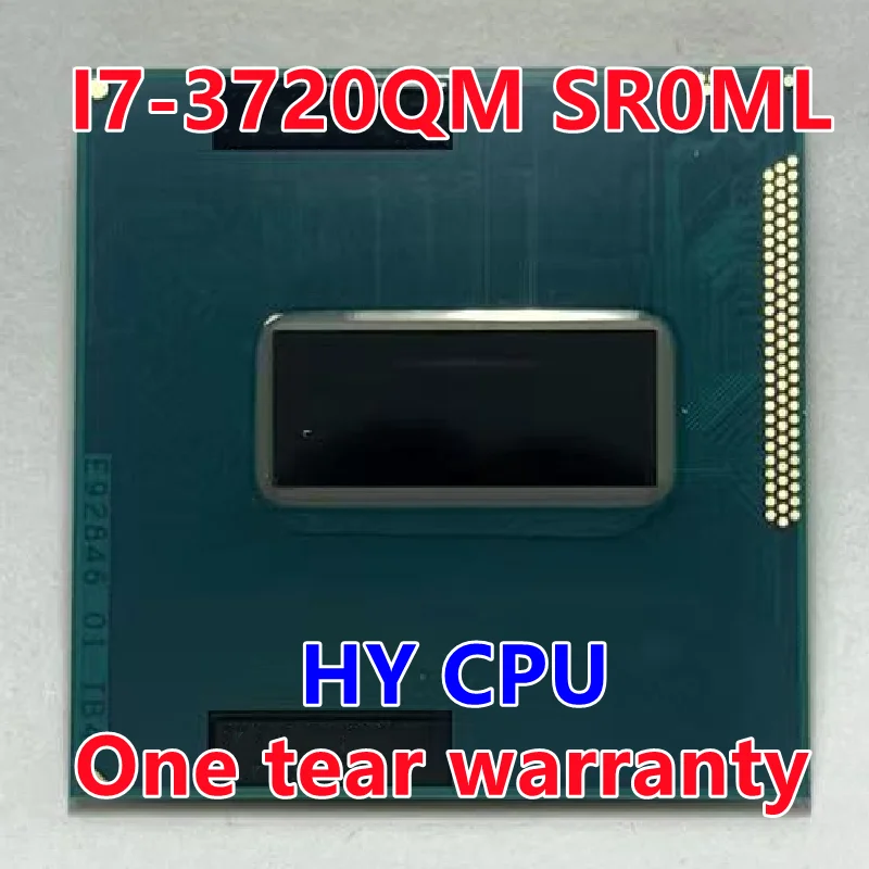 

I7-3720QM i7 3720QM SR0ML 2,6 ГГц четырехъядерный восьмипоточный ЦПУ Процессор 6M 45W Socket G2 / rPGA988B