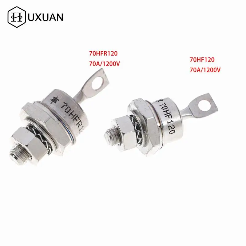 Высокомощный выпрямитель 70HFR120 70HF120 70A/1200 в, металлический штырь, аксессуары для выпрямителей диодов