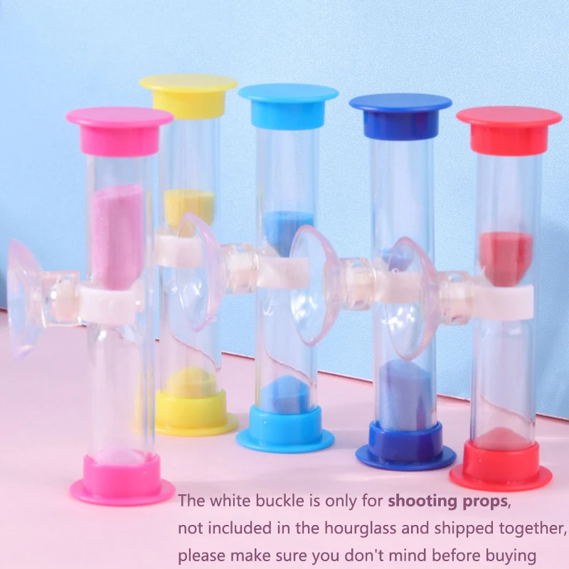 Таймер песочных часов на присоске 1/2/3 минуты |