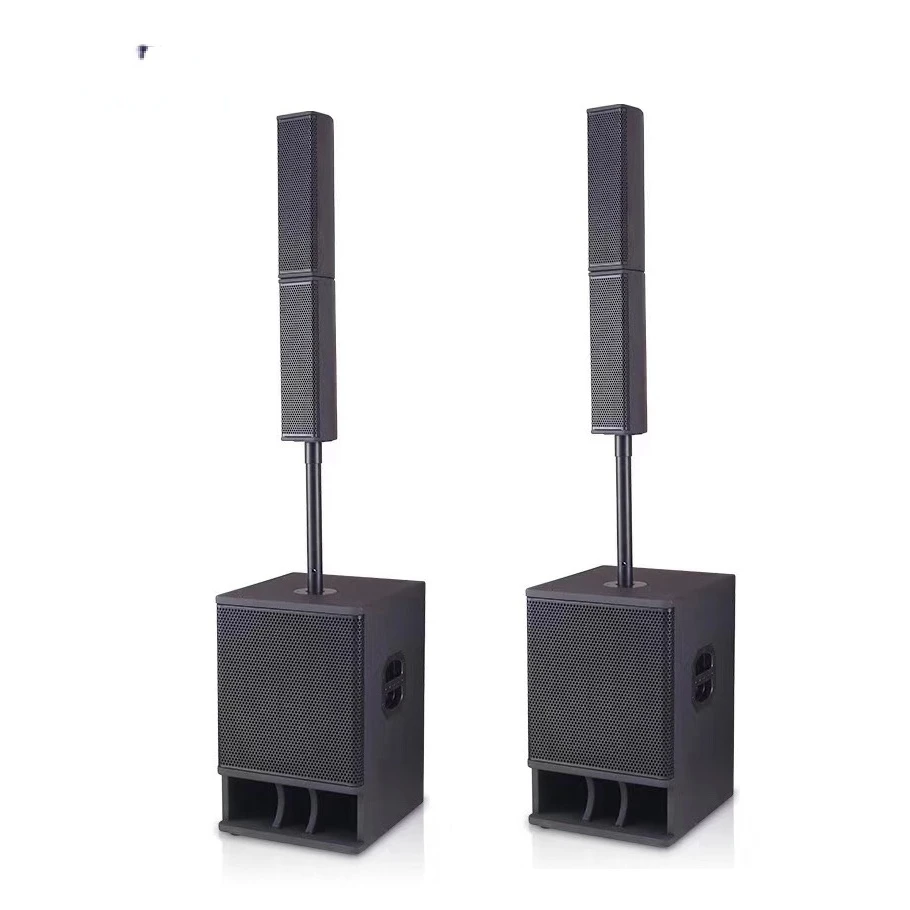 

MORIN brand 3 inch column speakers with 12 powered subwoofer