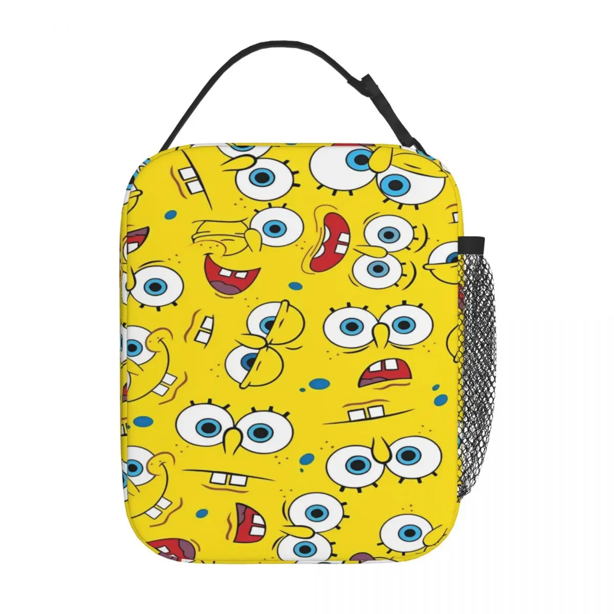 Изолированная сумка для обеда губка Боба детский мультфильм аниме коробка