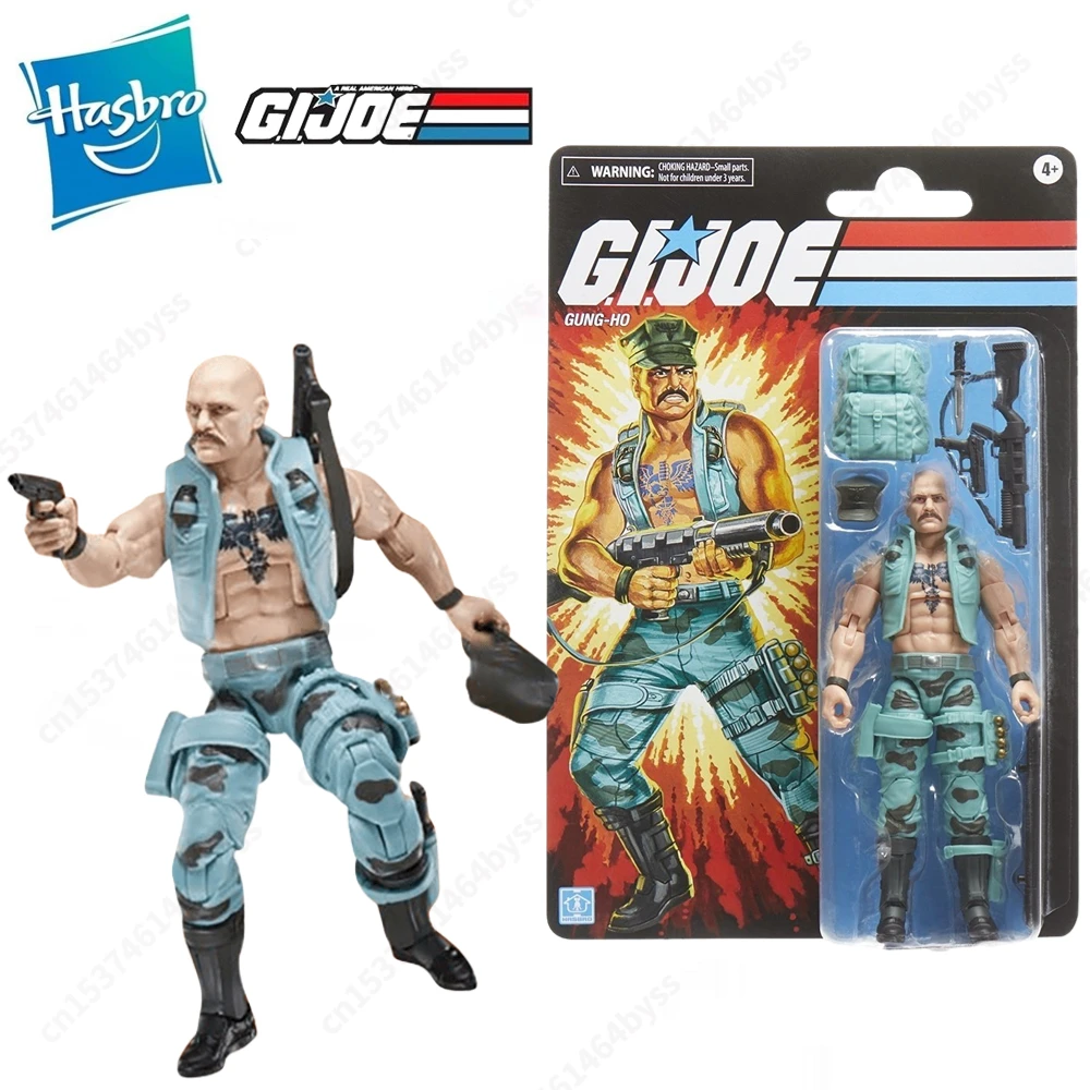 IN STOCK Hasbro G.I. Joe GI JOE Classified Series Retro Gung Ho Action Figure Model Toy Collection Hobby Gift