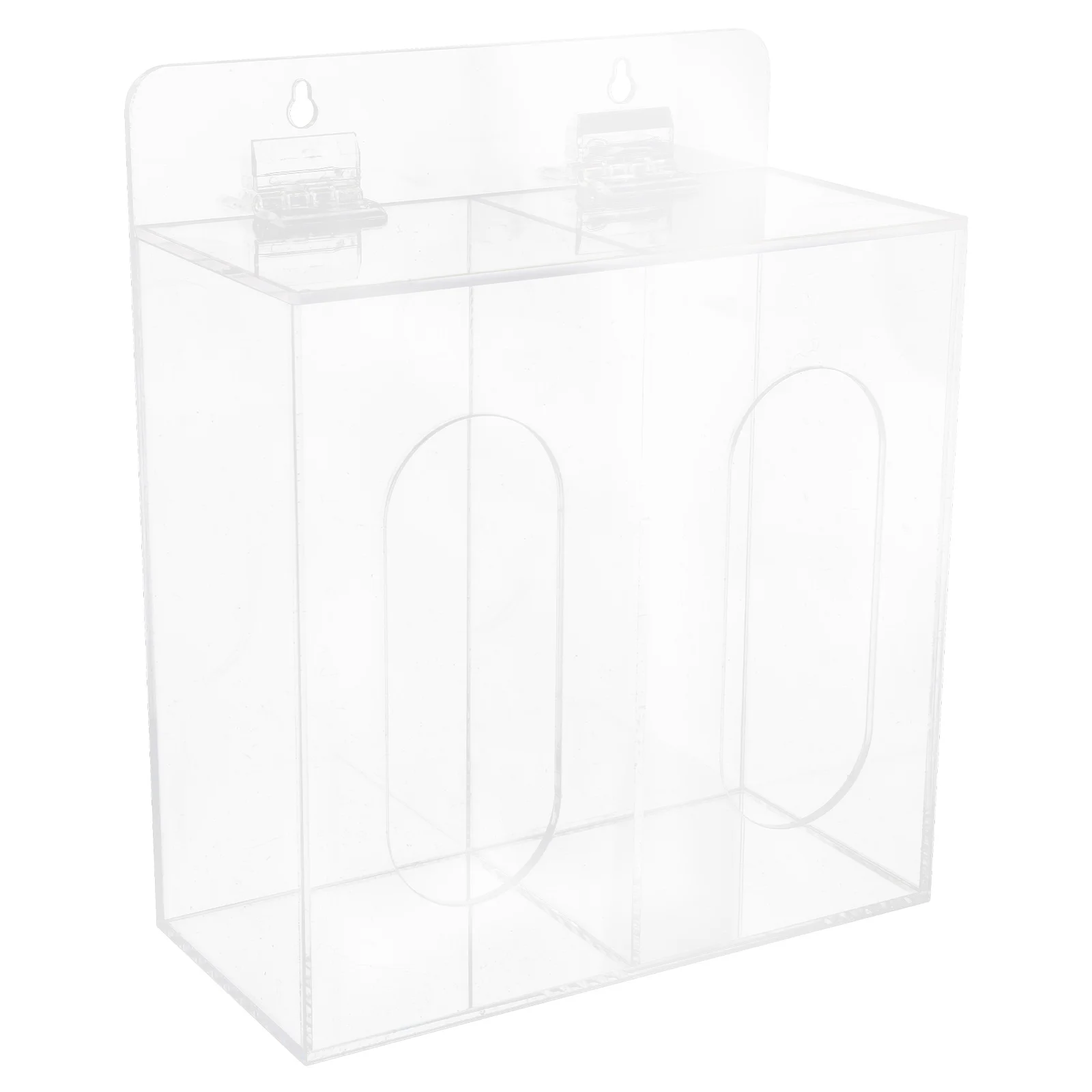 

Masks Holder Box Dispenser Wall Storage Case Glove Acrylic. Container Mounted Mask Acrylic Tissue Hygiene Station Clear Personal