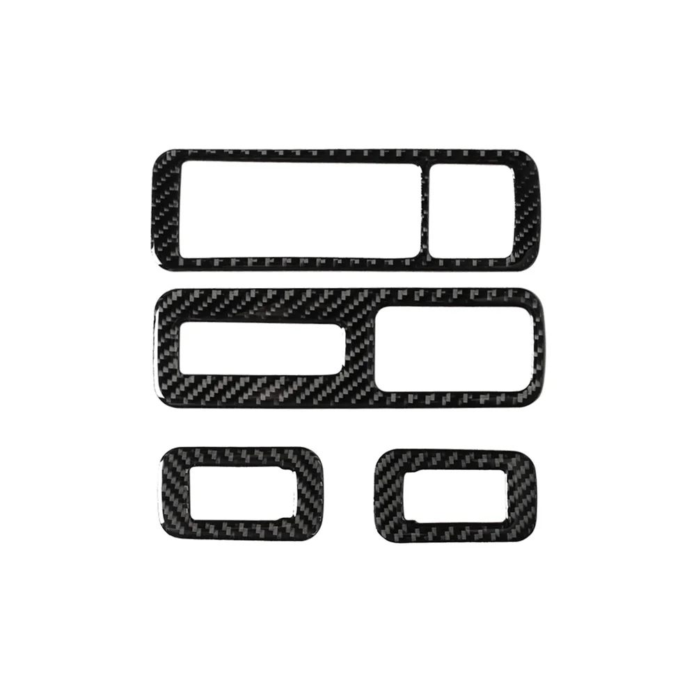 

Window Lifting Panel Decor For Lexus RX300 270 200T 450H 2016-2019 Carbon Fiber Car Window Switch Armrest Panel Trim Stickers