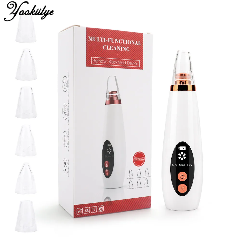 

Прибор для вакуумной чистки лица Уход за кожей лица поры, акне очиститель прыщей для удаления черных точек вакуумным отсосом, уход за кожей ...