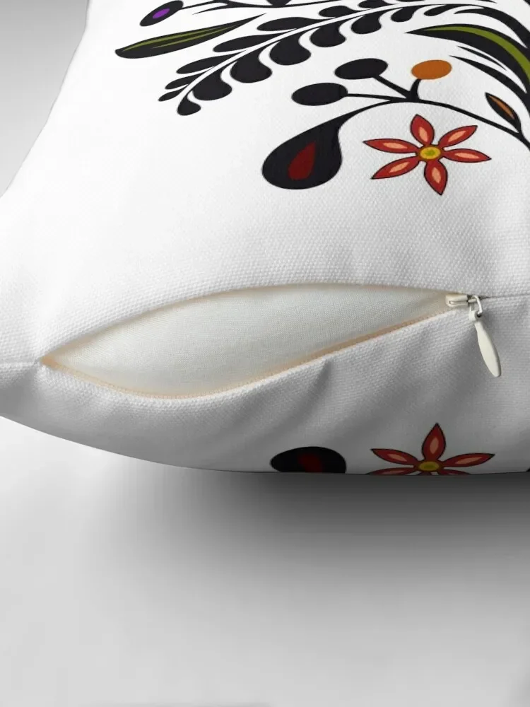 Цветочный узор Ojibwe анишиновые цветы. Роскошные Декоративные диванные подушки на