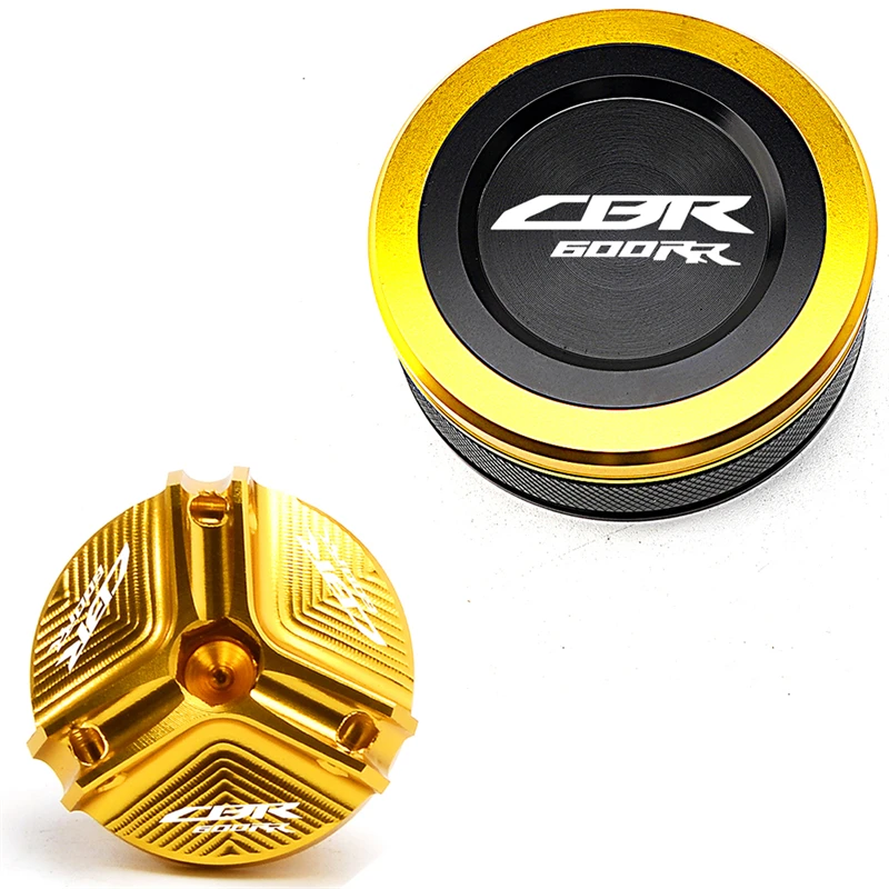 Для HONDA CBR600RR CBR 600RR 2007-2023 Крышка Масляного наполнителя мотоцикла CNC и задняя крышка