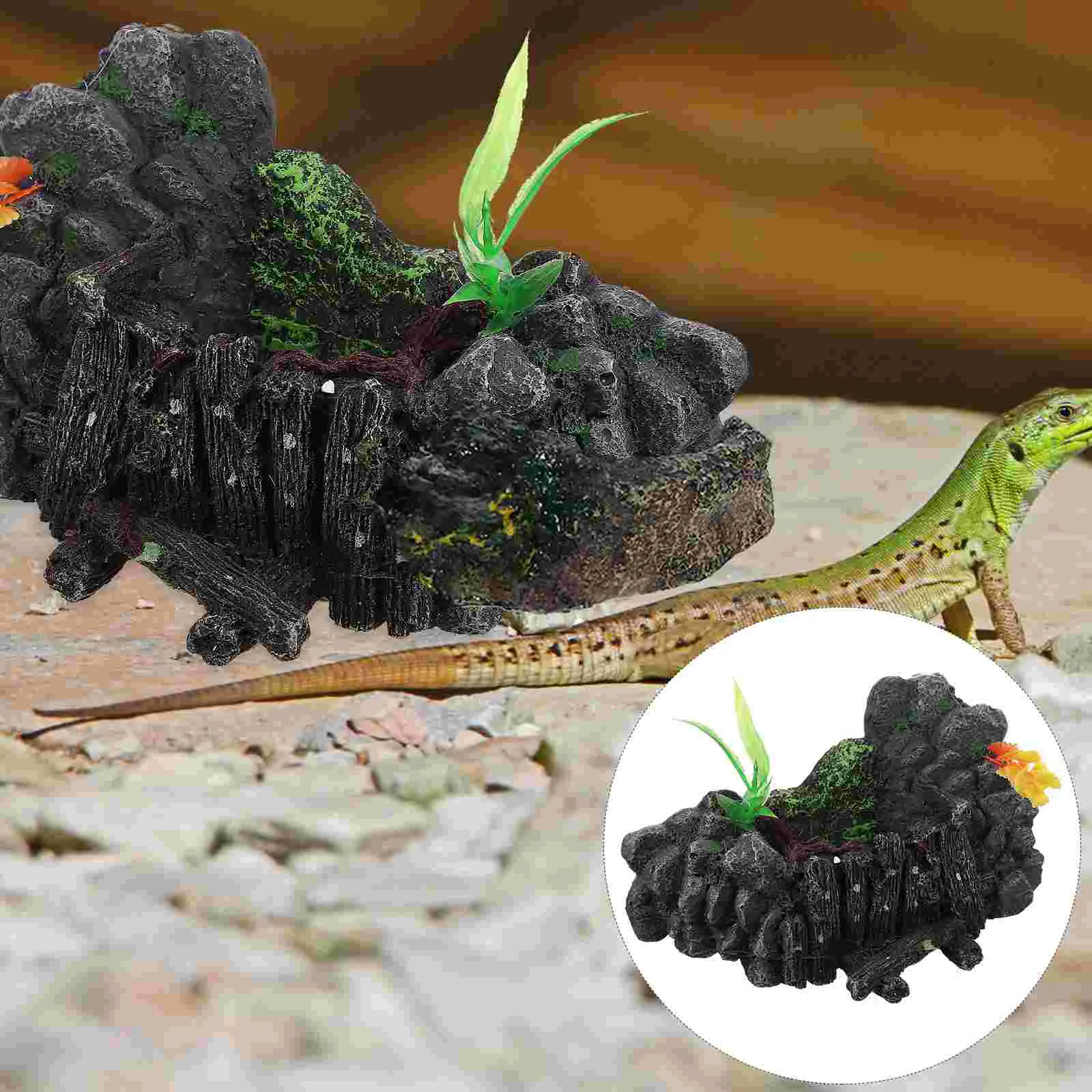 

Platform Turtle Basking Reptile Tortoise Tank Resting Ramp Cave Terrace Hide Aquatic Aquarium Accessories Dock Climbing Turtles