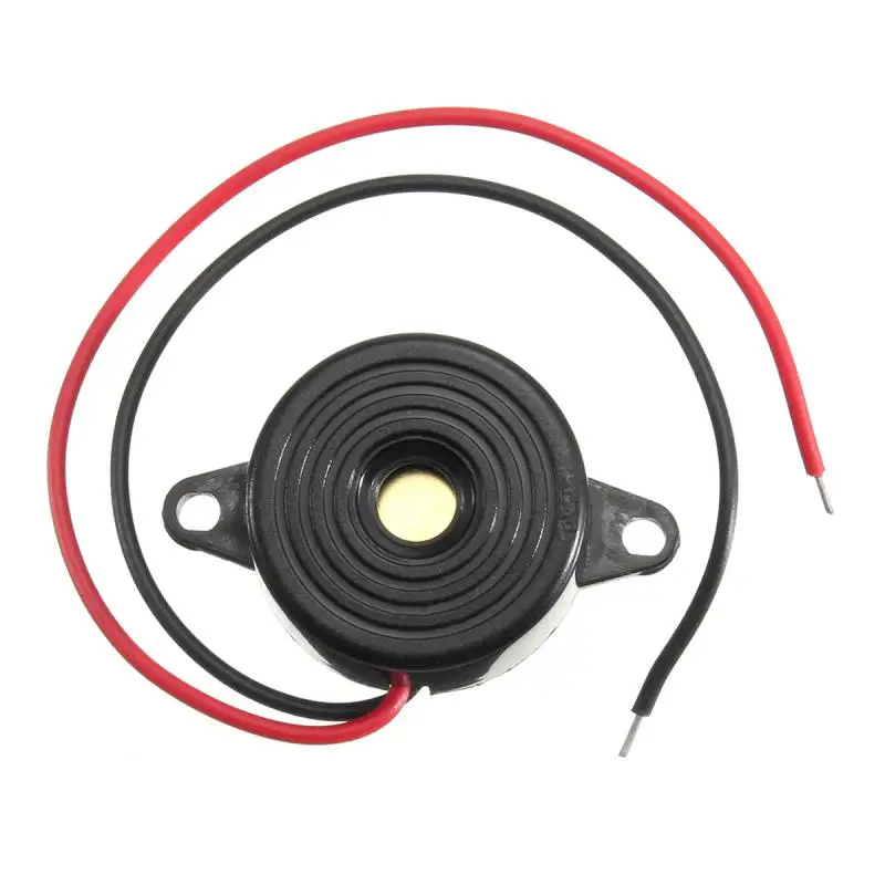 

2/3/5PCS Durable Piezo Electronic Buzzer Dc 3-24v Beep Tone Alarm Ringer Portable Alarm Ringer Continous Sound 95db Alarm