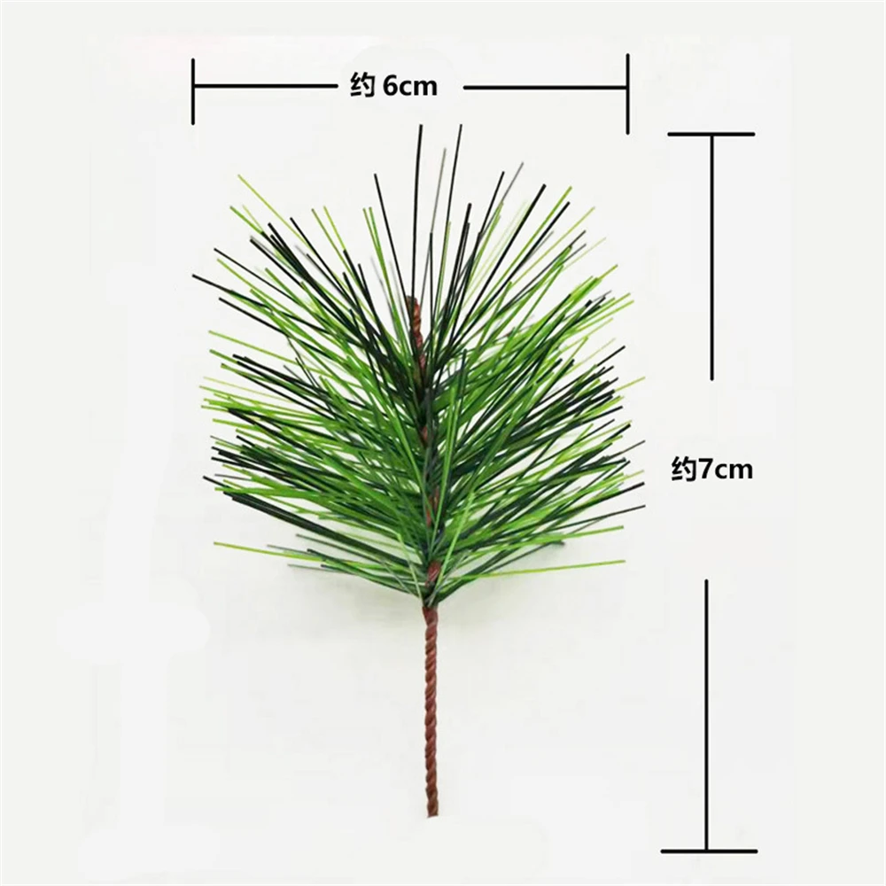 

Декоративные искусственные сосновые иглы из ПВХ 20 шт.