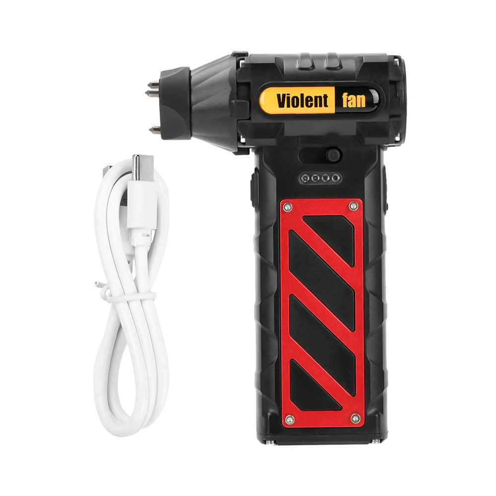 

P30 110000 об/мин Ручной вентилятор Встроенный 8000 мАч Перезаряжаемый пылеуловитель Type-C Бесщеточный двигатель Жестокий вентилятор