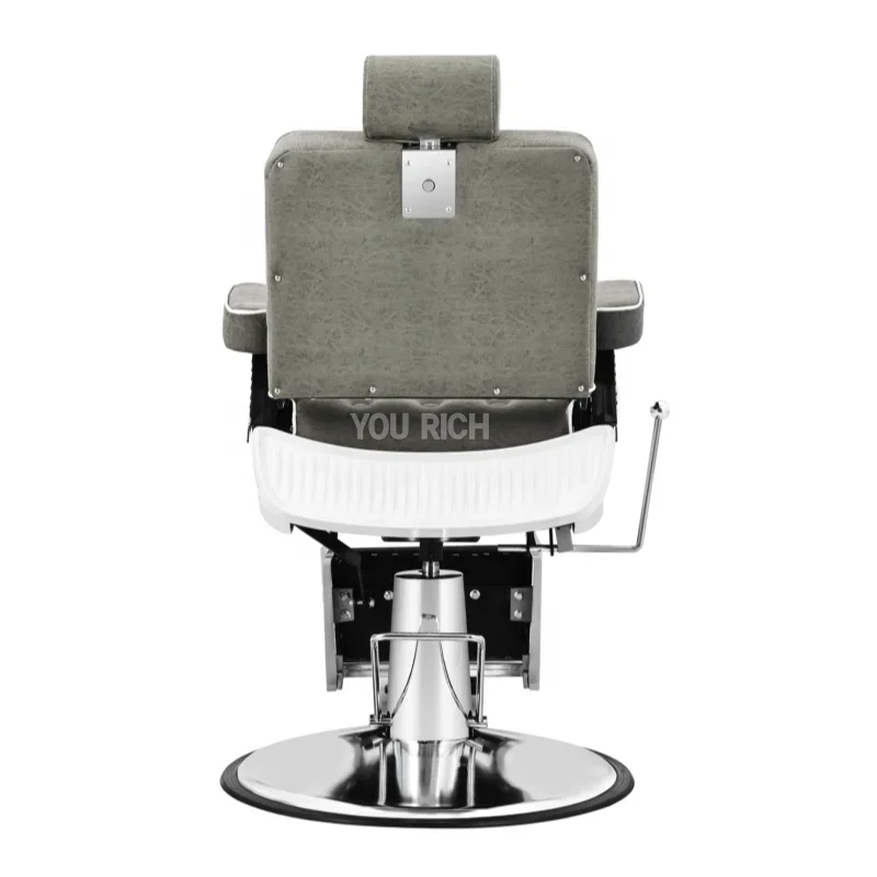 Темно-серые стулья для парикмахерских на продажу сверхмощное парикмахерское