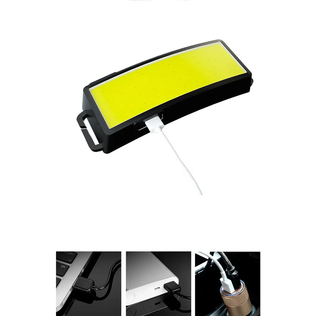 

Налобный фонарь, Легкий головной USB-фонарь с аккумулятором и монитором, водонепроницаемый, несколько режимов, для кемпинга