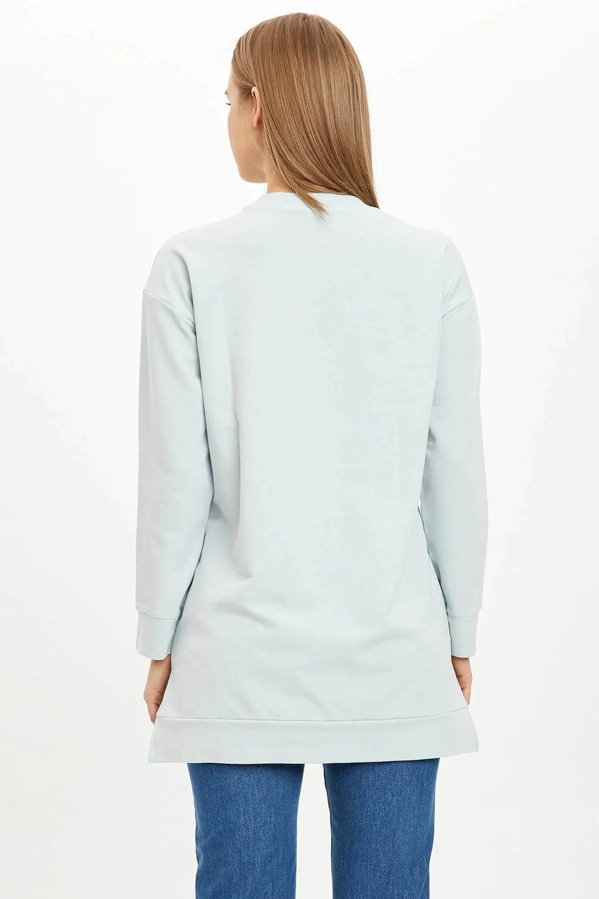 

Modest Printed Knitted Tunic Muslim Tunic 2021 Fashion