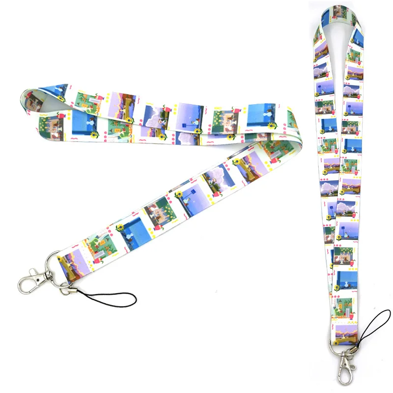 

Gooses funny views Lanyard Keys Phone Holder Funny Neck Strap With Keyring ID Card DIY Animal webbings ribbons Hang Rope gifts
