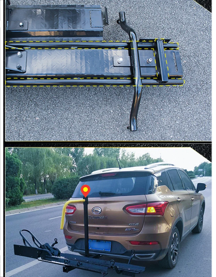 Rack Rear Trailer Rear Three Port Motorcycle Frame