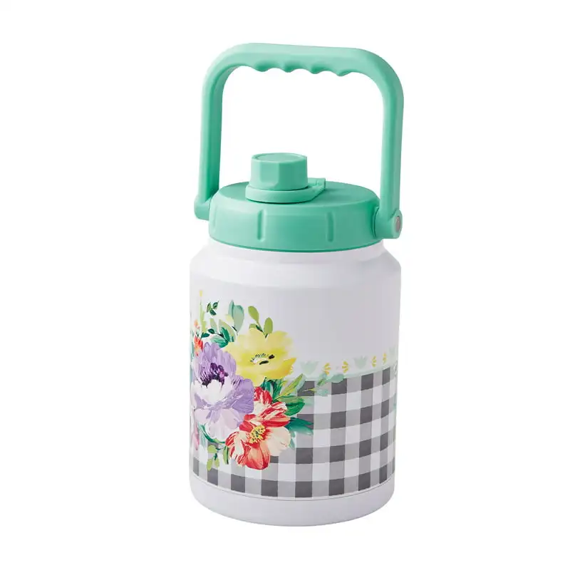 

Romance 71 Fluid Ounces Stainless Steel Jug, Teal