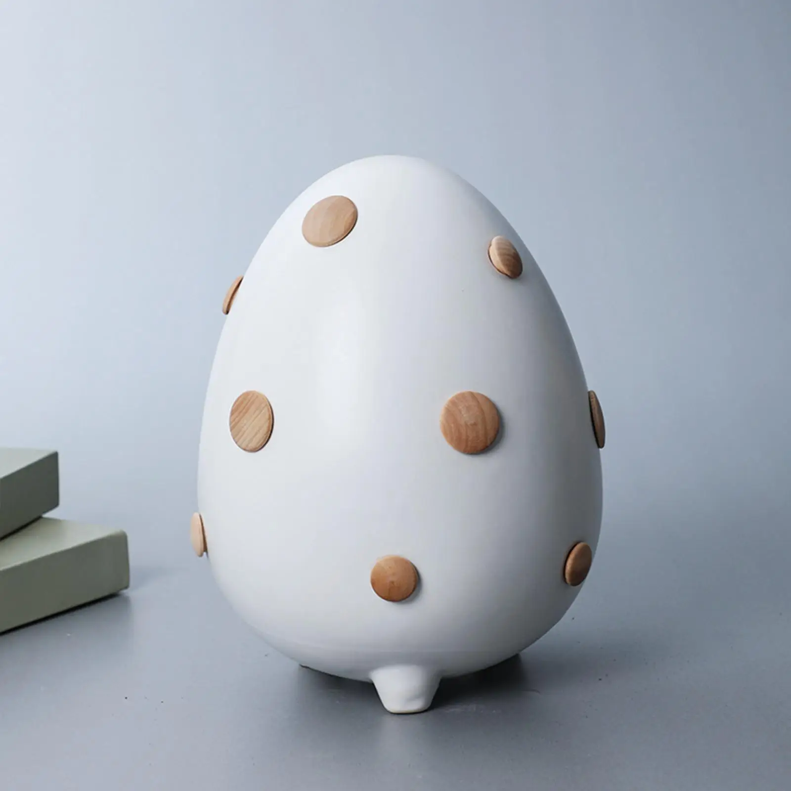 

Egg Statues Figurines Holder Storage Box Adornments Dresser Keys Home Office