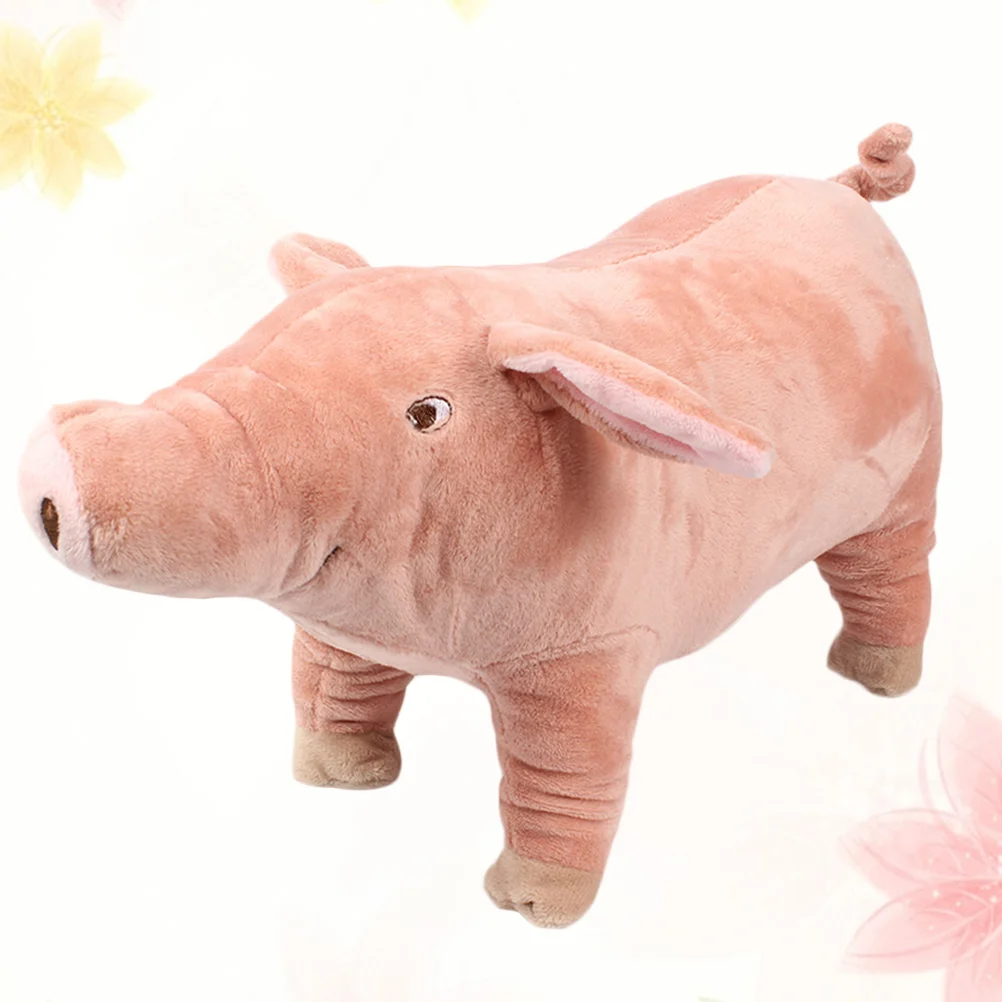 Собака плюшевая игрушка Спящая для домашних животных свинья детские игрушки