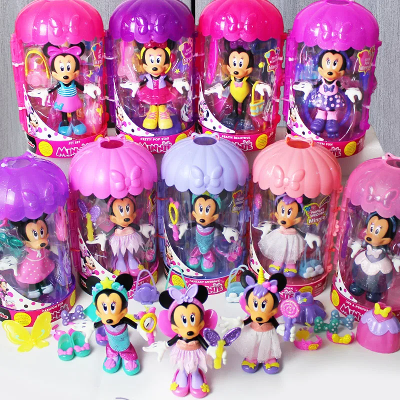 Girls Play House Toy Dress Up Action Figure Children Birthday Gifts