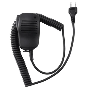 Mini Speaker Mic Microphone PTT For Icom Two Way Radio IC-F3 SL25 V80 For Cobra Walkie Talkie HH37ST FRS90