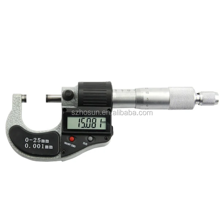 

Outside measuring digital Micrometers 0-25mm Resolution 0.001mm digital micrometer tools micrometer gauge