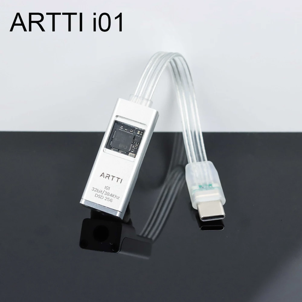 Фото Портативный USB аудио декодер ARTTI i01, усилитель для наушников, адаптеры для наушников CS43198 USB CT7601CR, декодер чипа Type-c до 3,5 мм №2