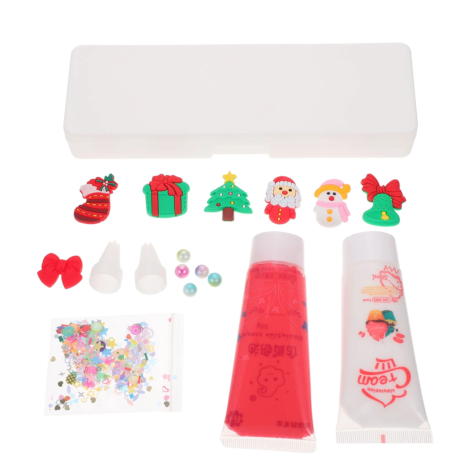 

1Set Cartoon Shape Pen Case Ornaments DIY Accessories