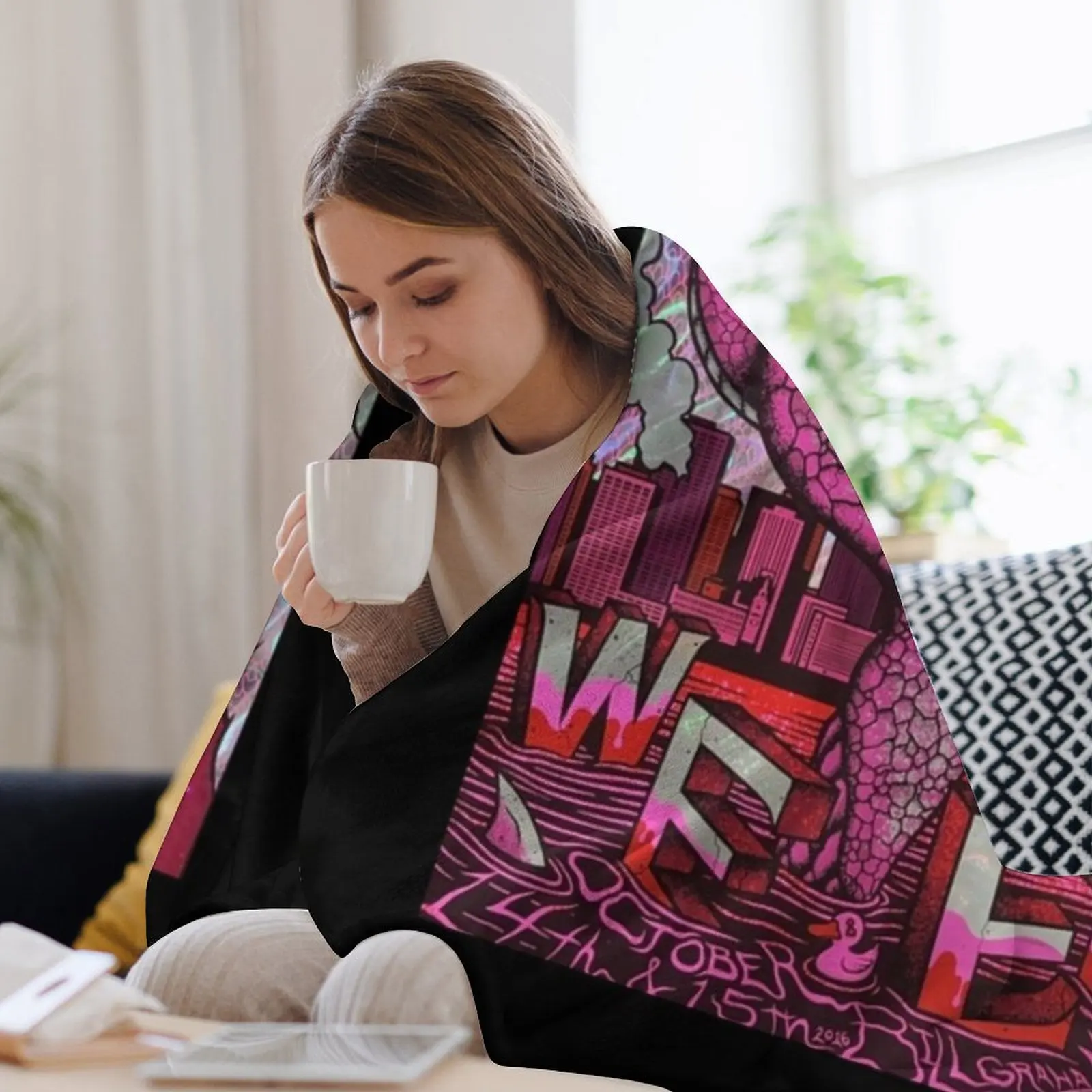 Ween Buenas tardes amigo идеальный подарок веер пледы манга рождественские украшения