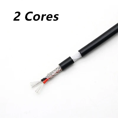 

2 3 4 6Cores High Temperature Silicone Rubber Shielded Cable 0.3 0.5 0.75 1.0 1.5 2.5mm² Multi-core Insulated Tinned Copper Wire
