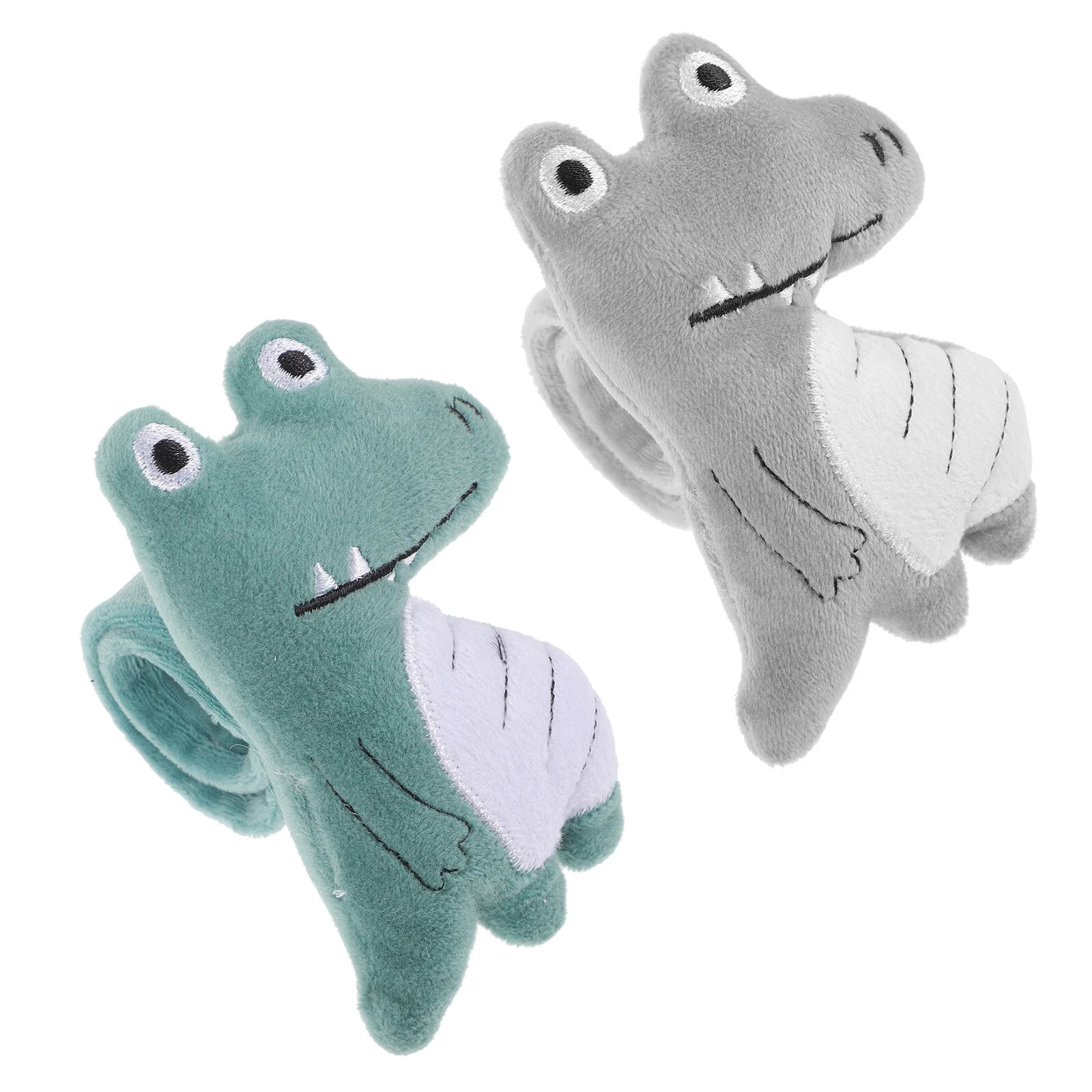 

2 Pcs Napkin Ring Slap Bands Bracelet Children Wrist Prizes Kids Gift Bracelets Fabric Toy Party Favors Infant Toys