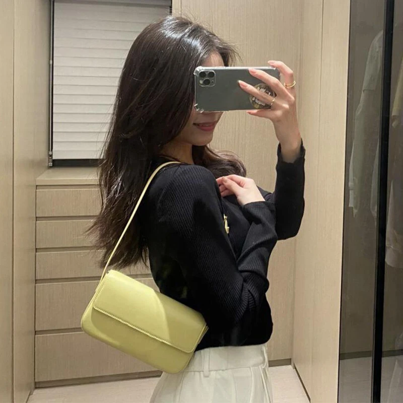 

2022 New Lock Underarm Small Upper Bag Shoulder Handbag Women's Bag