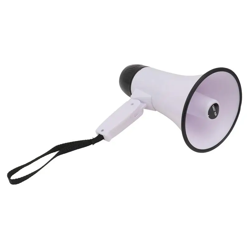 

High Power YS-8S Portable Hand Speaker Megaphone Strap Grip Loudspeaker Recording Play Horn Tour Guide Speakers Loud Volume