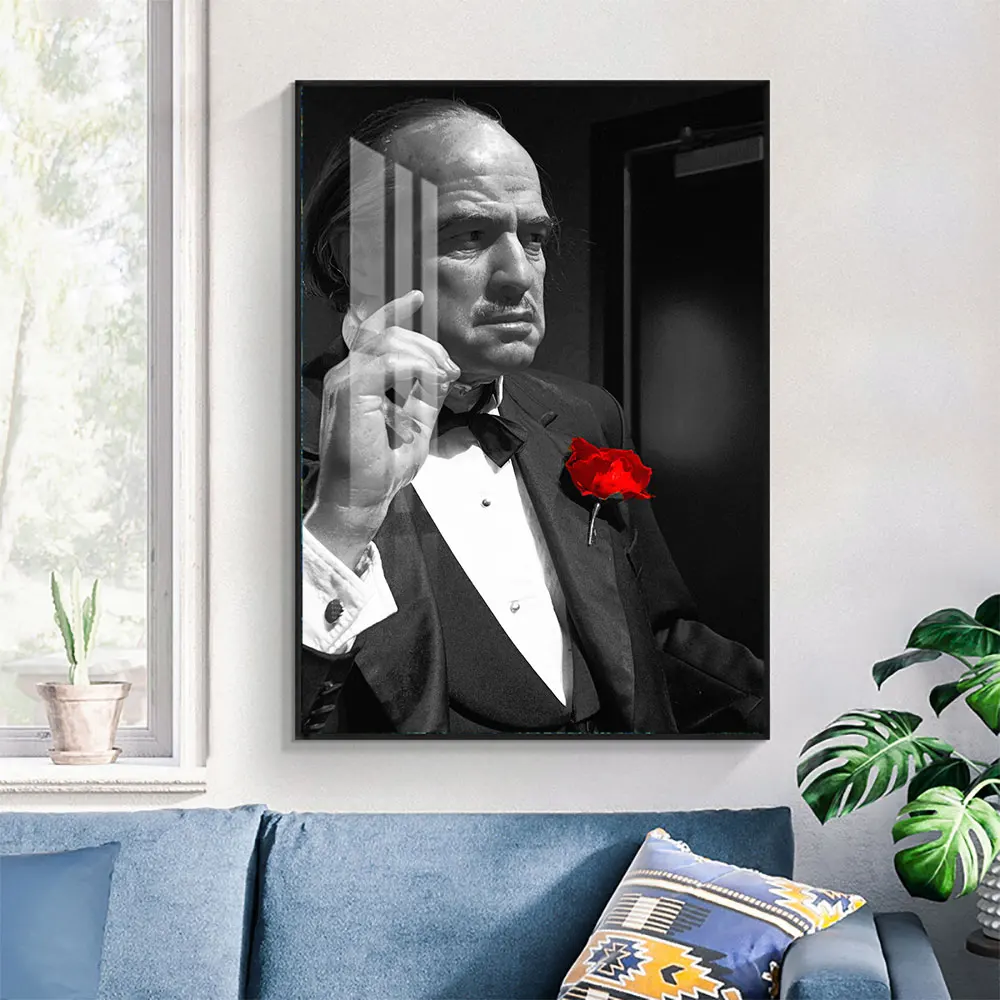 

Film Godfather Costumes Custom Posters Canvas Wall Art Nordic Print Modern Poster Picture Home Decor21-1207-61-1