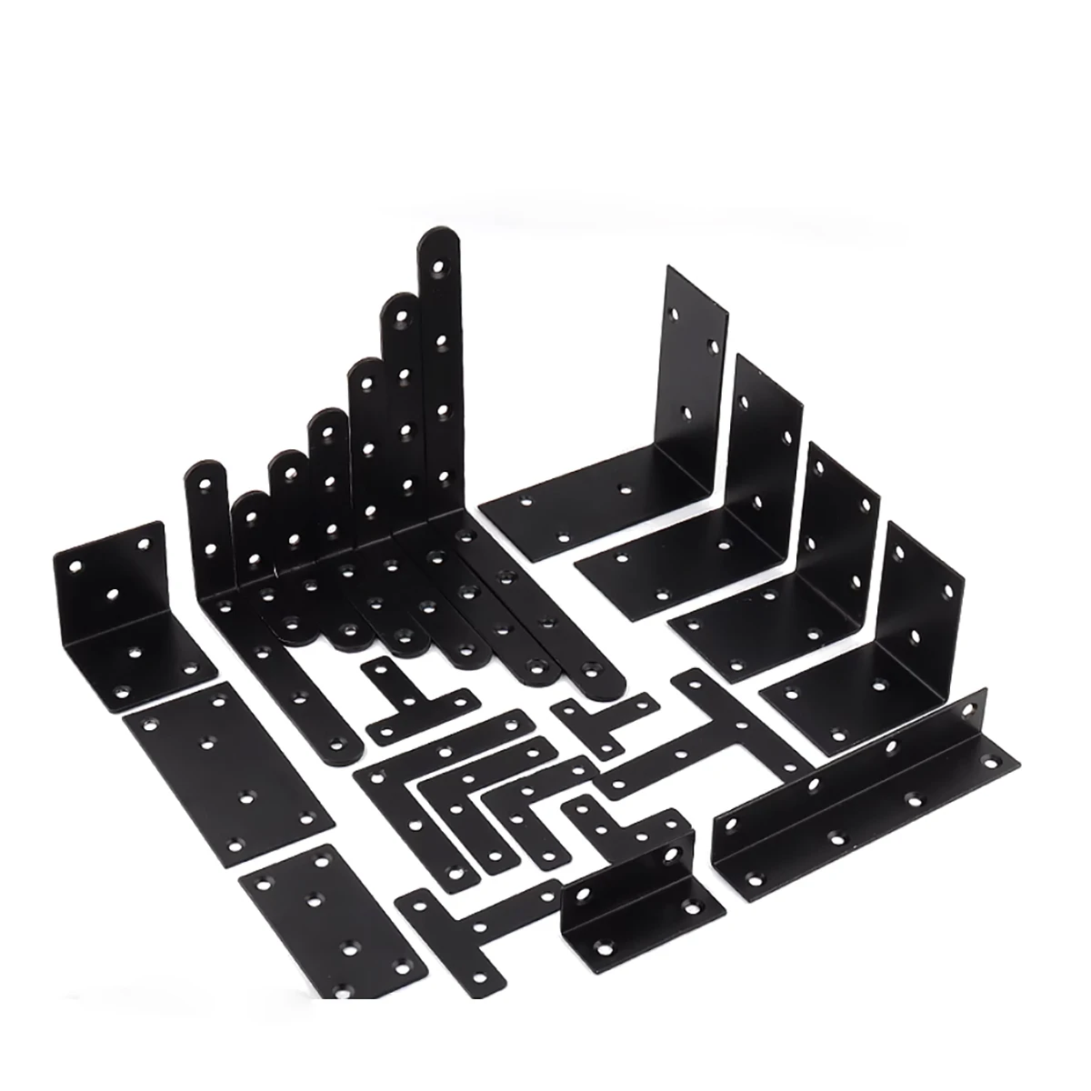 Холоднокатаный стальной угловой код из нержавеющей стали черный 90 градусов