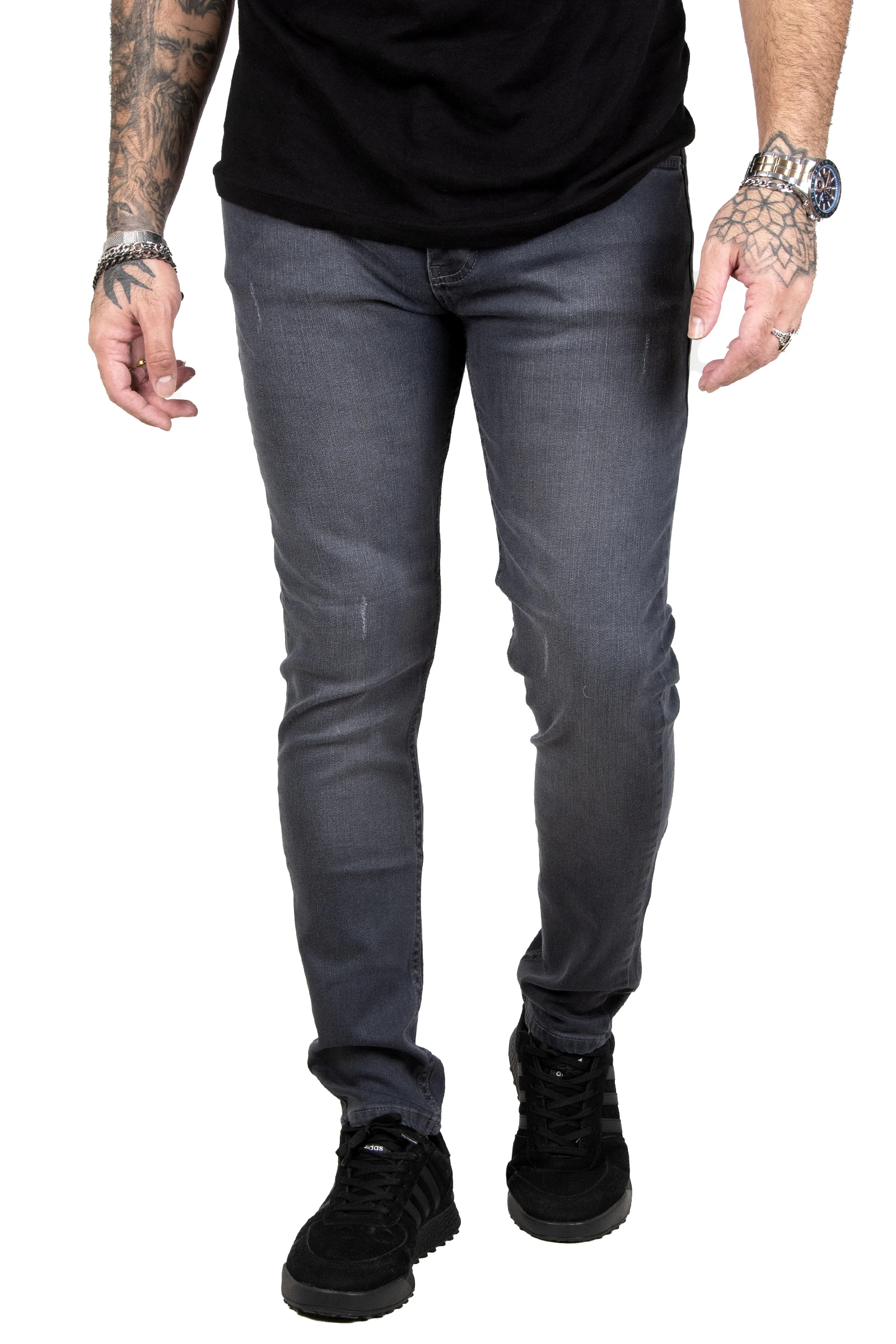 DeepSEA Laser Slim Fit Lycra Men 'S Jeans Pants 2304819