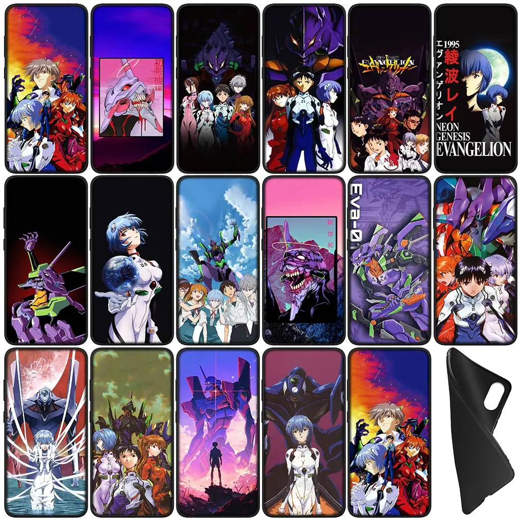 N-Neons G-Genesiss E-Evangelions гибкий чехол для телефона Xiaomi Redmi Note 13 13C A3 A3X Mi POCO F6 F5 X6 Pro 5G 4G