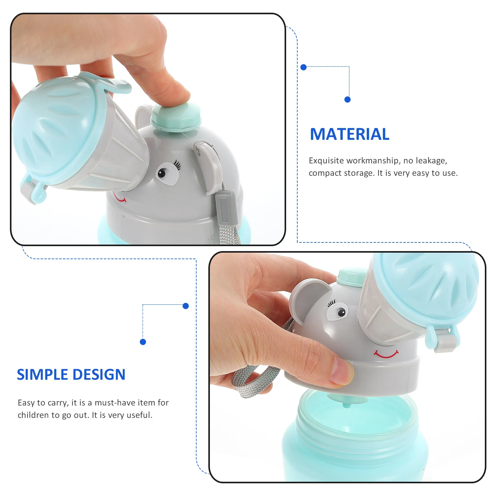 Автомобильный писсуар детский аварийный туалет детская герметичная бутылка для