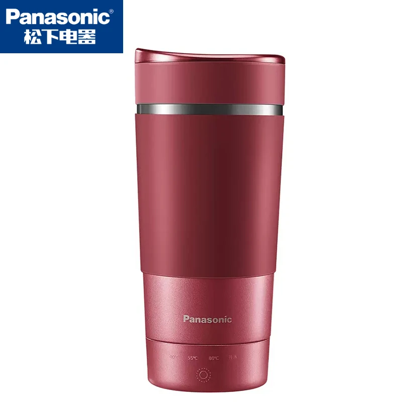 

Panasonic 320ml Portable Electric Kettle Smart Temperature Setting Water Heating Cup Double Layers Tea Coffee Mug Vacuum Flask