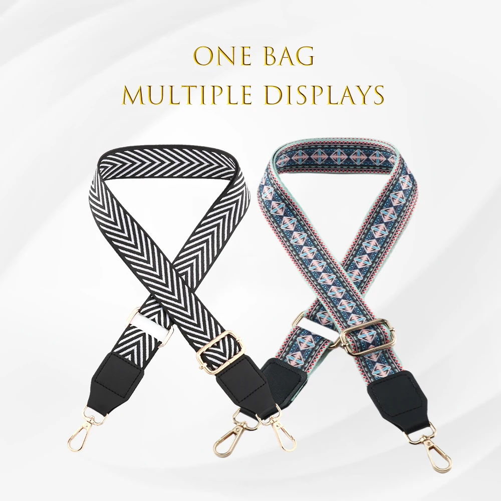 Shoulder Strap Crossbody Fashion Braid Expansion Band Adjustable Accessories For Handbags Colourful Length Replacement Bag Strap Shoulder Strap Crossbody Fashion Braid Expansion Band Adjustable Accessories For Handbags Colourful Length Replacement Bag Strap
