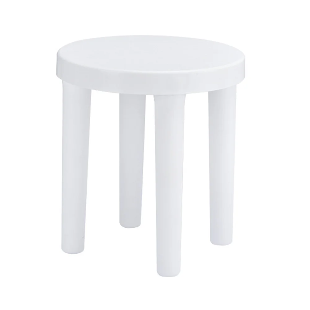 

Chair Stool Japanese Style Ottoman Living Room Thicken Bathroom Small Low White Plastic Kids Household Children